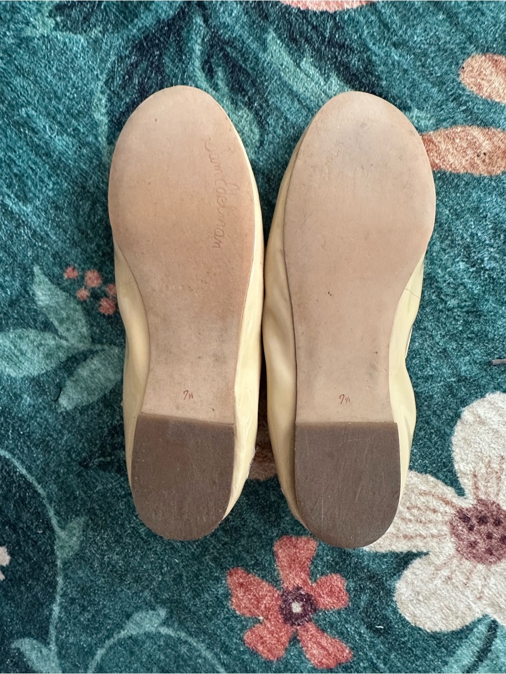 Sam Edelman Felicia Flat Women's Nude Patent Leather Ballet Flat - Picture 11 of 14